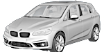BMW F45 C120D Fault Code